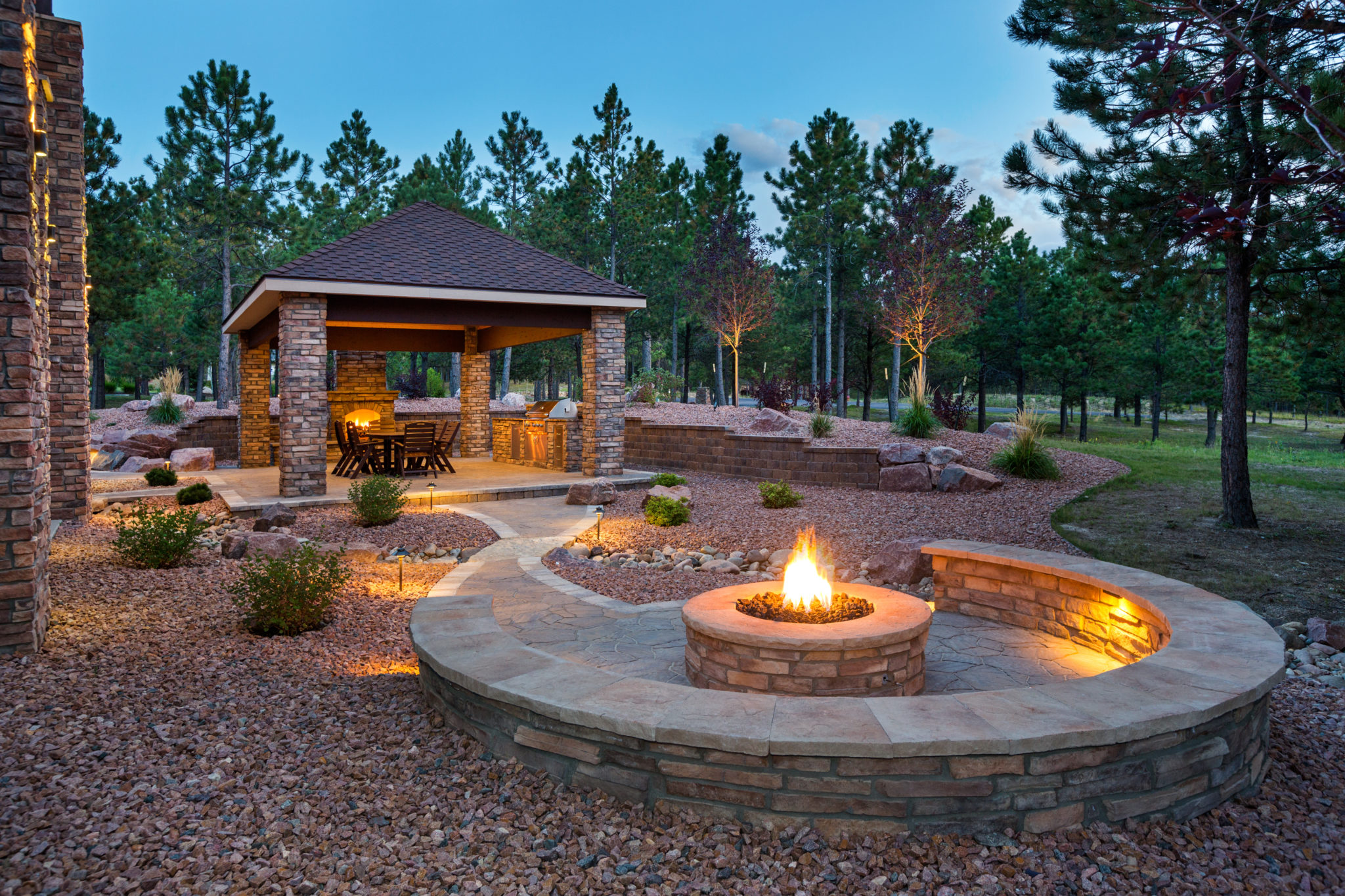 Luxury Fire Pits to Enhance Your Landscape - Jameson Custom Homes