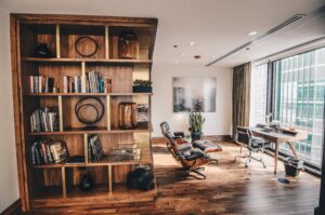 Image of home office trends in custom home design 2023